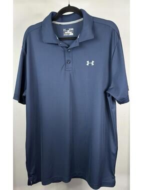 Under Armour Heat Gear Loose Polo Shirt Men’s Size XL
